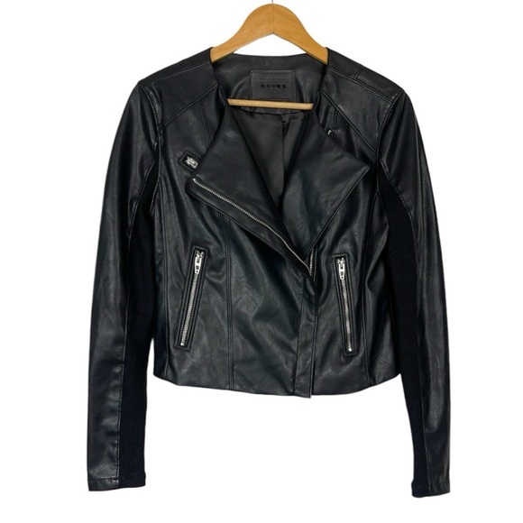 BLANKNYC Denim Record Breaker Collarless Jacket Size Medium - Picture 4 of 10